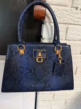 Guess snake print bag